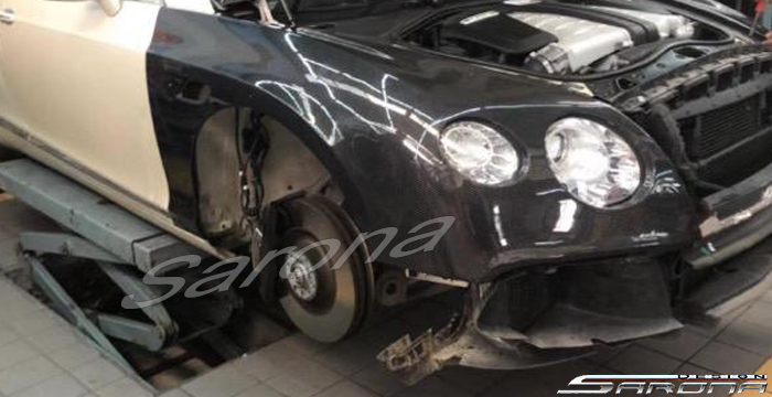 Custom Bentley GTC  Convertible Fenders (2004 - 2011) - Call for price (Part #BT-013-FD)